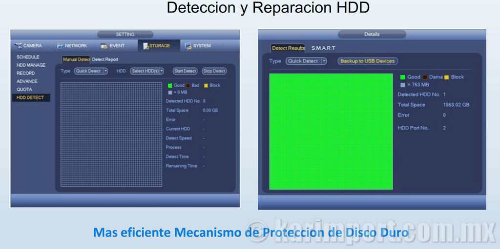 DETECCION Y REPARACION HDD
